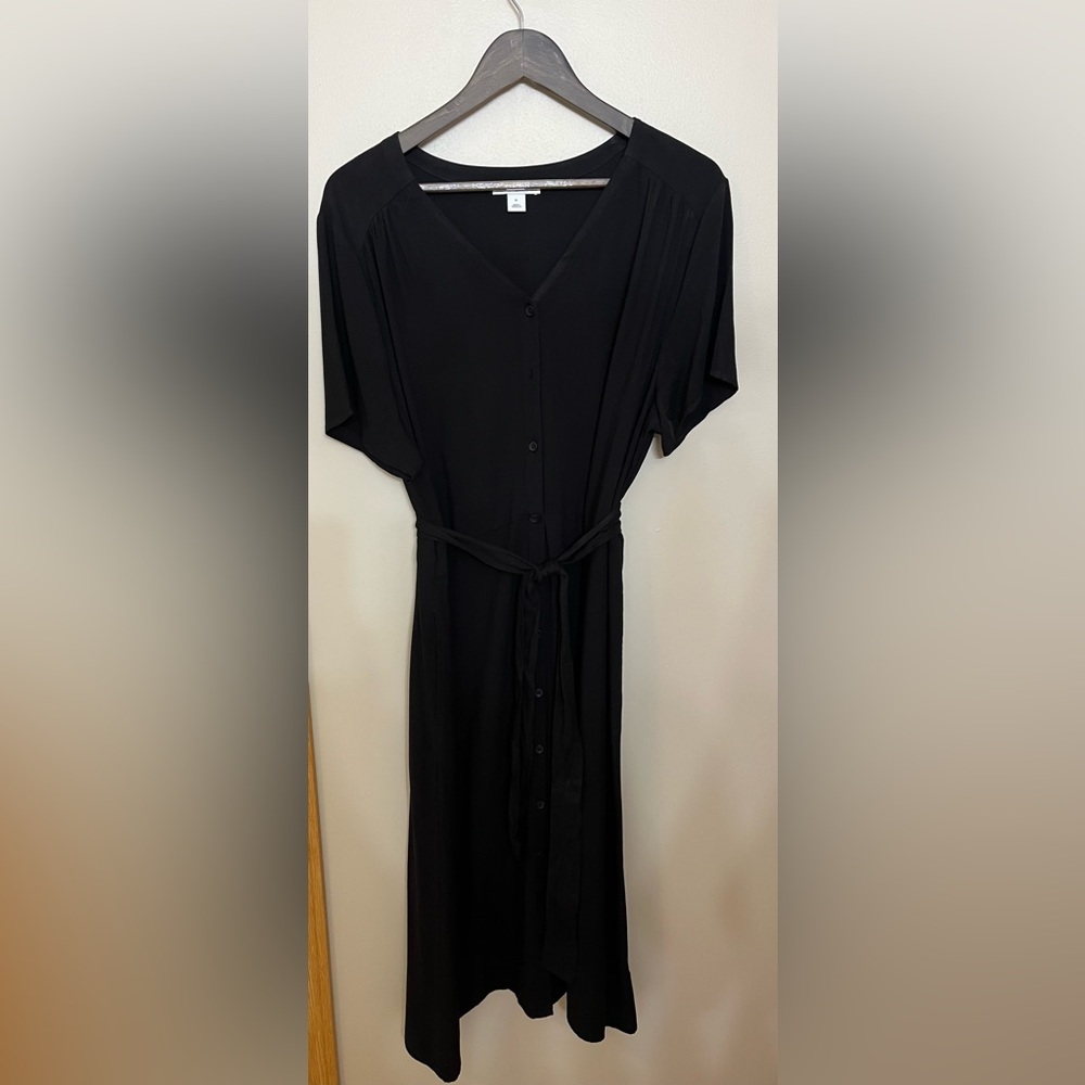 Amazon Essentials Black Dress with Belt